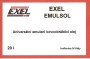 EMULSOL, kovoobráběcí emulzní olej